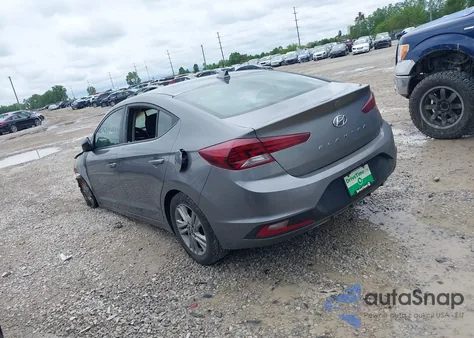2020 Hyundai Elantra Sel из США, поврежденный, VIN 5NPD84LF5LH538895